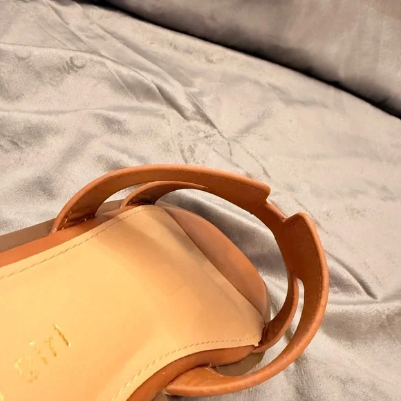 Madden Girl H-Band Flat Slides | Cognac | Size 8.5 - Picture 9 of 9